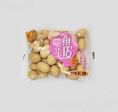 親友食品開心豆魚皮花生休閑小吃即食零食