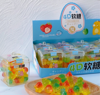 大糖良鋪4D卡通造型水