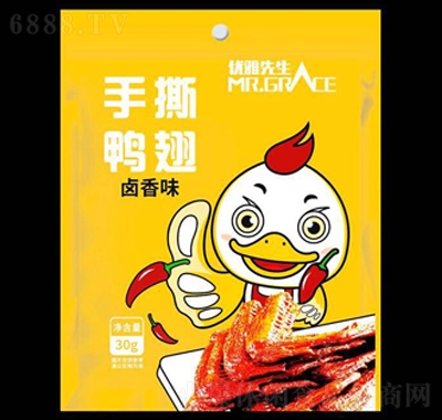 優(yōu)雅先生手撕鴨翅鹵香味