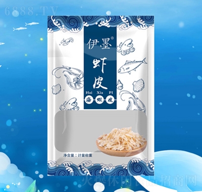 伊墨白蝦皮50g熟蝦皮
