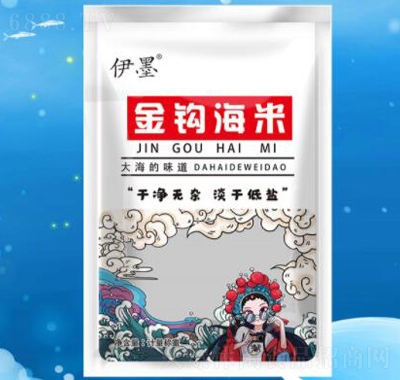 伊墨金鉤海米80g袋裝
