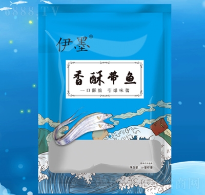 伊墨深海帶魚酥80g即