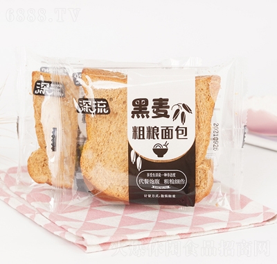深流黑麥粗糧面包全麥吐司休閑追劇零食
