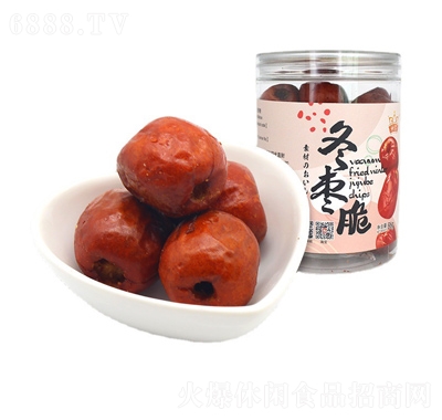 米臣冬棗脆86g果蔬脆休閑追劇零食