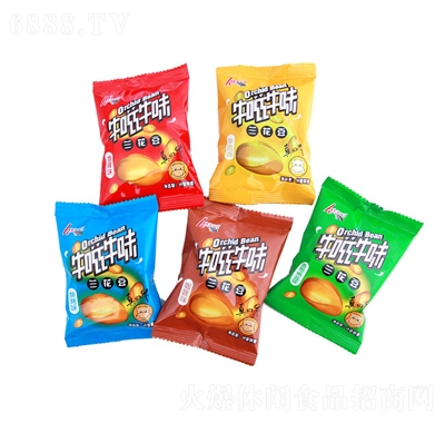 康福百佳牛滋牛味蘭花豆手抓包