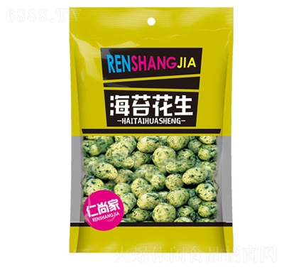 仁尚家海苔花生休閑炒貨140g