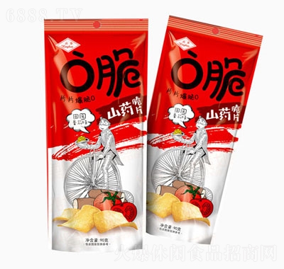 興華O脆山藥脆片田園番茄味休閑食品90g