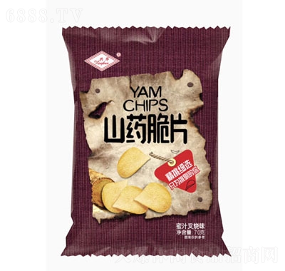 興華山藥脆片蜜汁叉燒味辦公室休閑零食小吃70g