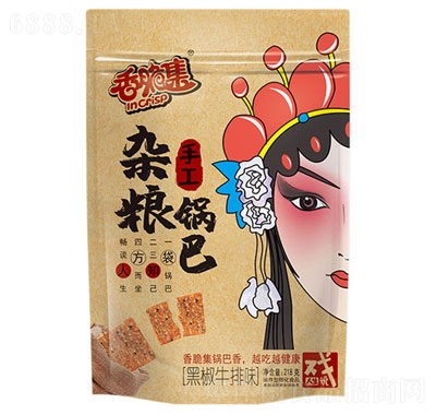 香脆集手工雜糧鍋巴黑椒