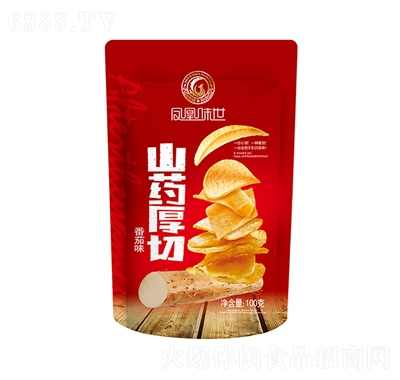 鳳凰味世山藥厚切番茄味膨化食品100g