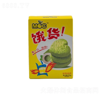 一威食品抹茶味曲奇餅干60g