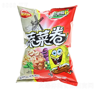 愛這味蔬菜圈膨化食品休閑零食下午茶零食