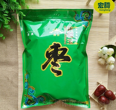 宏騰新疆玉棗休閑零食果干蜜餞袋裝500g