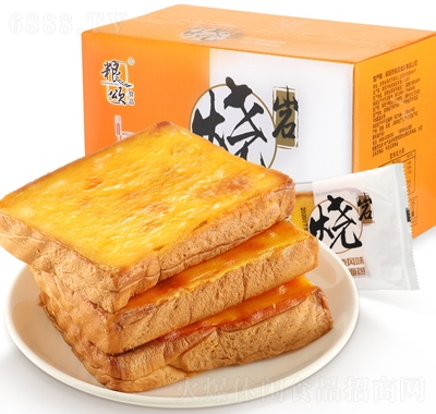糧頌巖燒乳酪面包網紅夾心吐司面包甜點