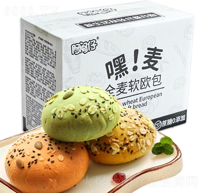 阿閩仔無蔗糖粗糧軟面包健身代餐早餐全麥歐包