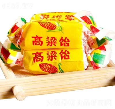 奧德康山東特產高粱飴水果軟糖網紅拉絲糖休閑年貨婚慶地攤糖果