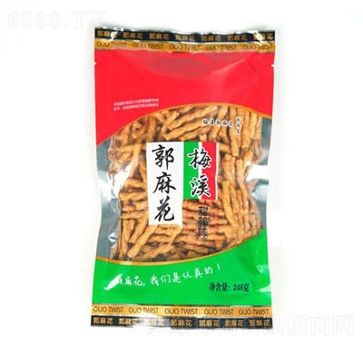 梅溪郭保東小麻花甜辣味