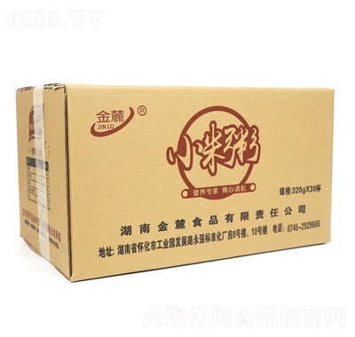 金麓早餐即食方便懶人輕食小米粥箱裝