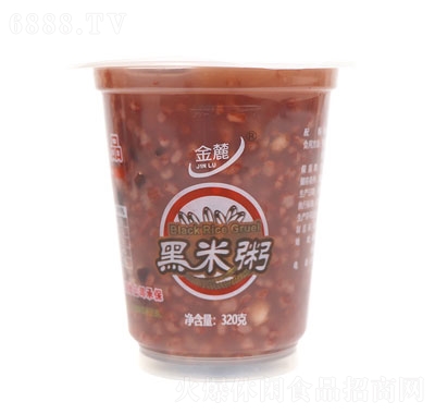 金麓食品工廠早餐粥黑米粥辦公室食品