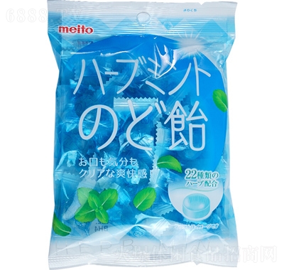meito名糖薄荷潤喉糖清涼糖提神醒腦硬糖批發