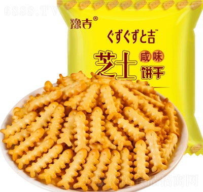 豫吉魚骨芝士咸味香酥兒童小餅干整箱批發
