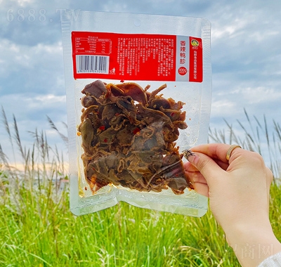 黃小丫熟食香辣鴨胗湖南特產美味即食小吃鴨胗