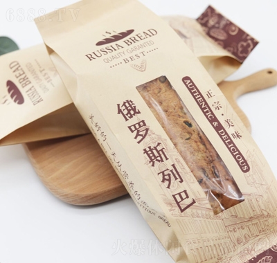 桂馨食品俄羅斯風味大列巴面包早餐點心傳統食品