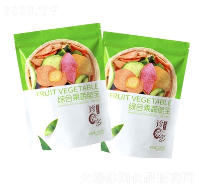 珍愛多綜合什錦果蔬脆休閑零食辦公室食品