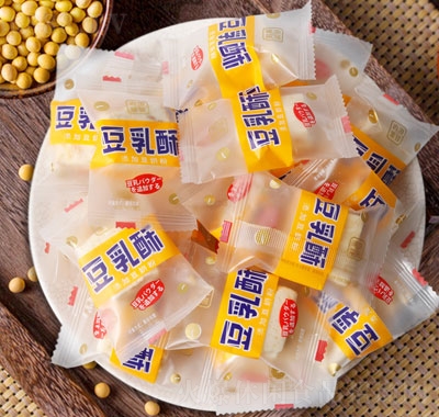 香港雅佳豆乳榴蓮味雪花酥休閑零食點心