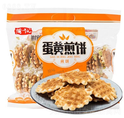蒲議四川休閑零食蛋黃煎餅138g原味