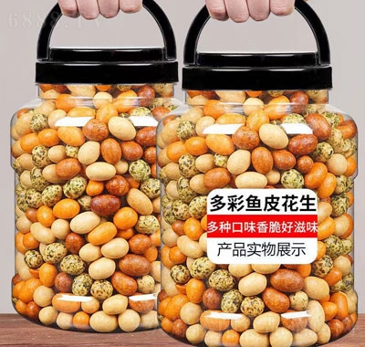 薛果果多彩豆魚(yú)皮花生米