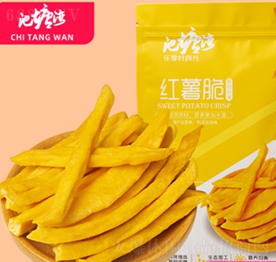 池塘灣紅薯脆條100g