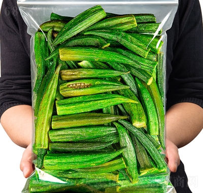 池塘灣秋葵脆片500g