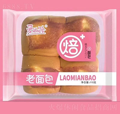 愛的路老面包110g辦公室點心食品