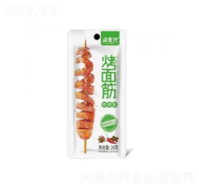 沐食代烤面筋休閑零食燒