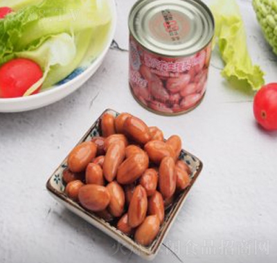 Q3香燜花生罐頭休閑食