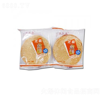 正恒芝麻煎餅休閑食品網(wǎng)紅零食袋裝