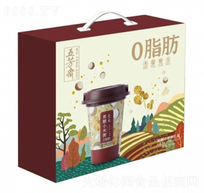 五芳齋黑糖小米粥禮盒休閑食品辦公室零食