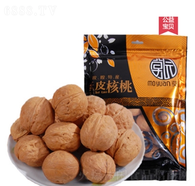 莫園紙皮核桃500克袋