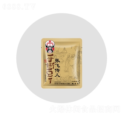 張飛傳人手撕豆干休閑食品招商