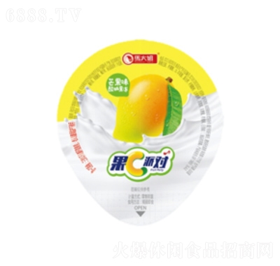馬大姐芒果味酸奶果凍特色食品即食小吃