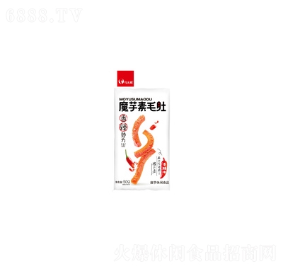 馬大姐50克魔芋袋裝（香辣味）網紅小吃兒童零食