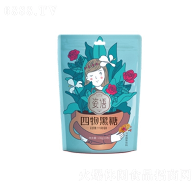 馬大姐姿語四物黑糖小賣部兒童糖果