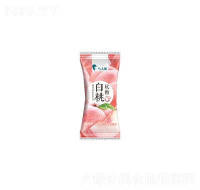 馬大姐白桃軟糖糖果巧克力零食