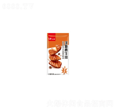 馬大姐手撕素牛排五香味休閑食品網紅零食課間小吃