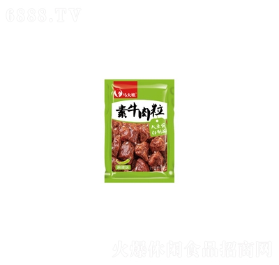 馬大姐素牛肉粒麻辣味超市零食辦公室零食