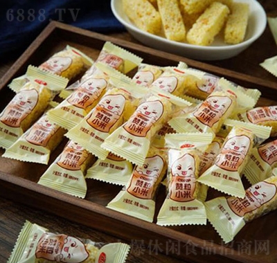 六祥贊粒小米酥散裝稱重休閑食品網紅零食課間小吃