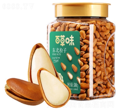 百草味罐裝東北松子50