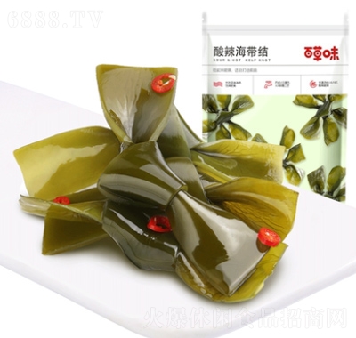 百草味海帶結200g海