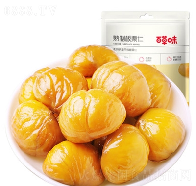 百草味即食板栗仁80g